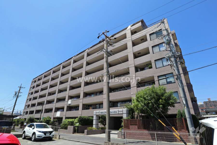 ネオステージ三郷の外観（南東側から）