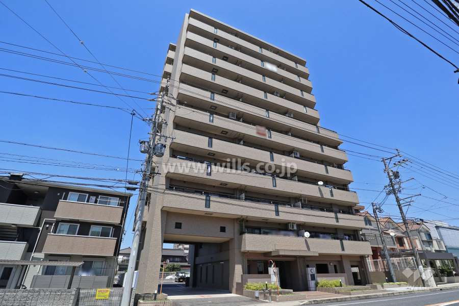 ユニーブル三郷の外観（南西側から）