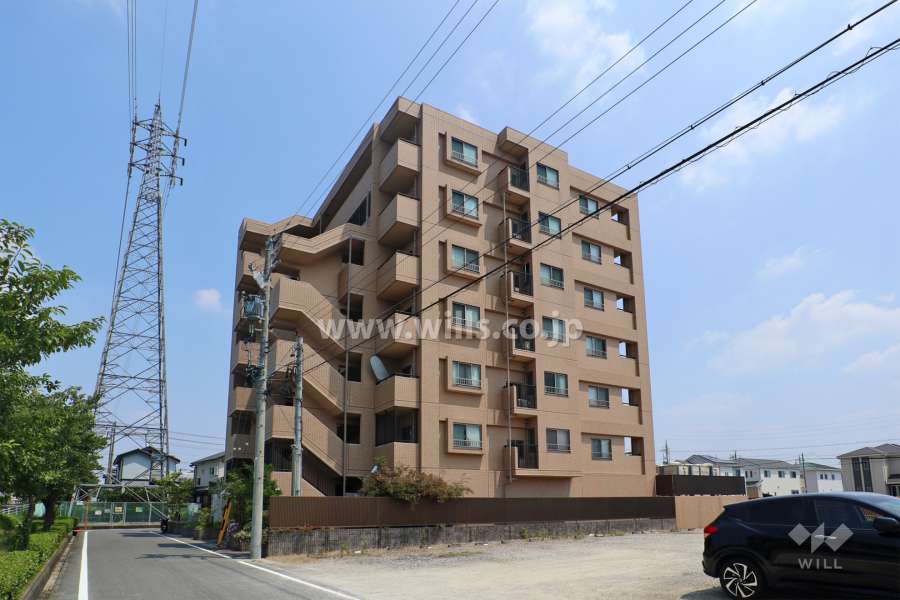 カルティア印場南の外観（北西側から）