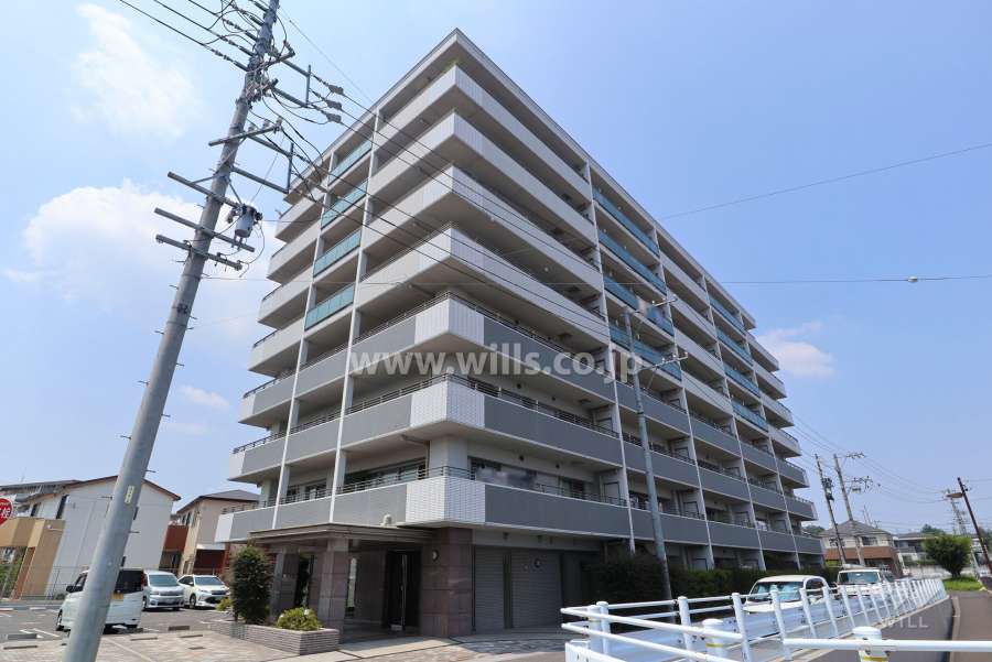 藤和シティホームズ旭前の外観（南東側から）