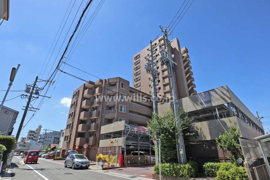 ライオンズステーションプラザ三郷の外観（北東側から）