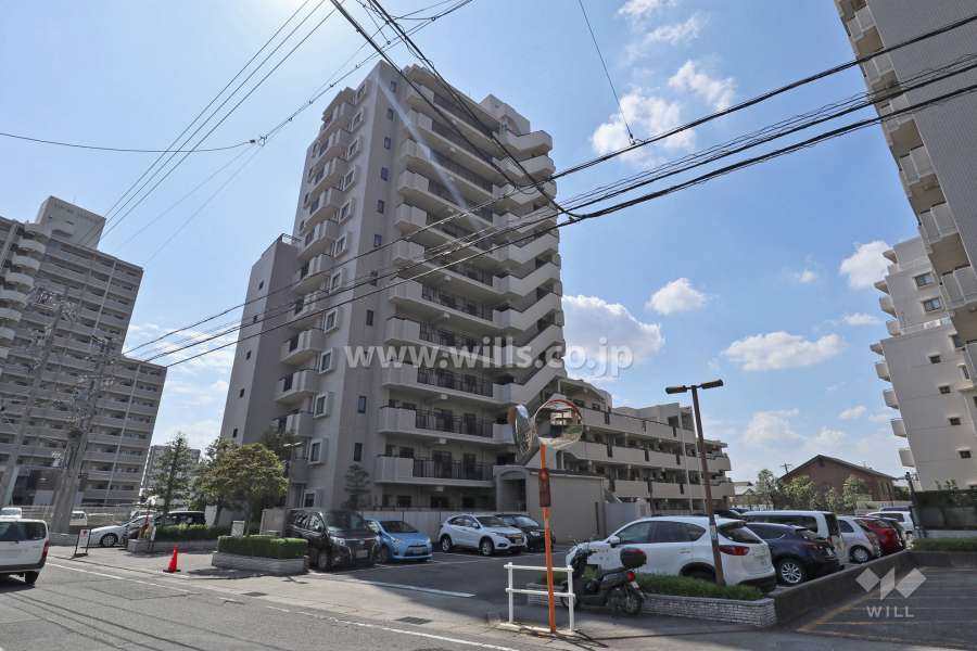 シーアイマンション三郷弐番館の外観（北東側から）