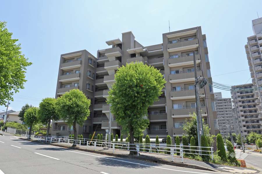 三郷シティハウスの外観（北西側から）
