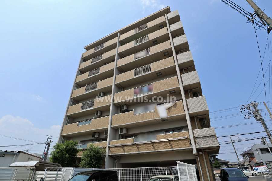 ロイヤルデュオ尾張旭駅前の外観（南東側から）