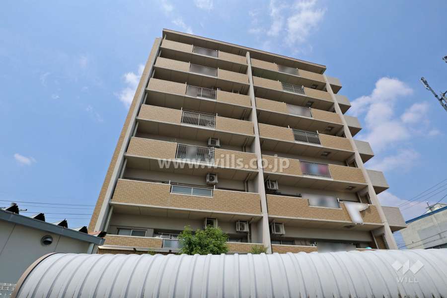 ロイヤルデュオ尾張旭駅前の外観（南西側から