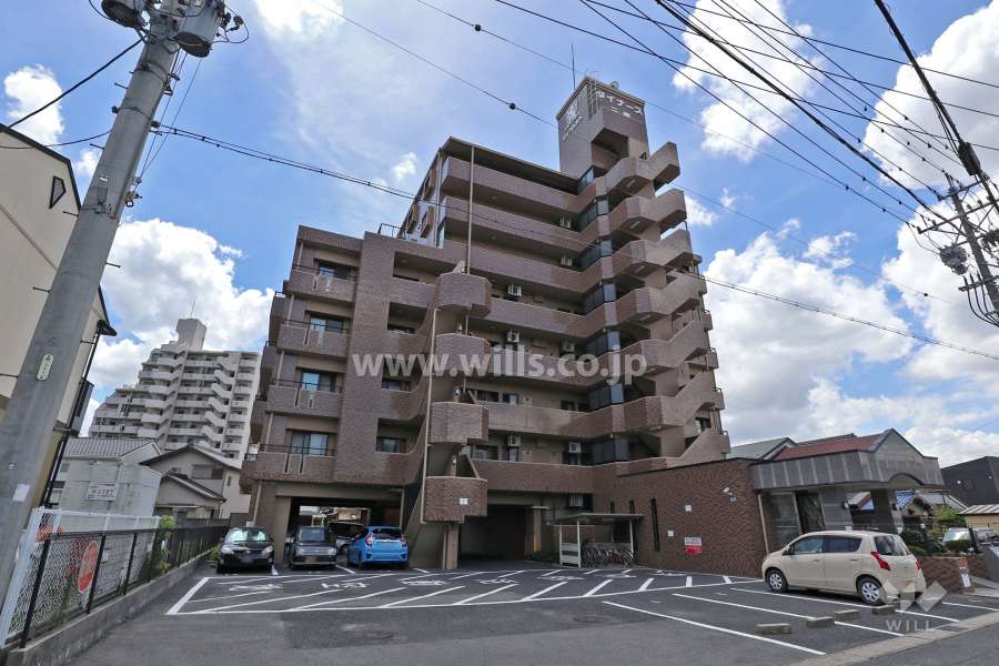 ダイナース三郷の外観（北東側から）