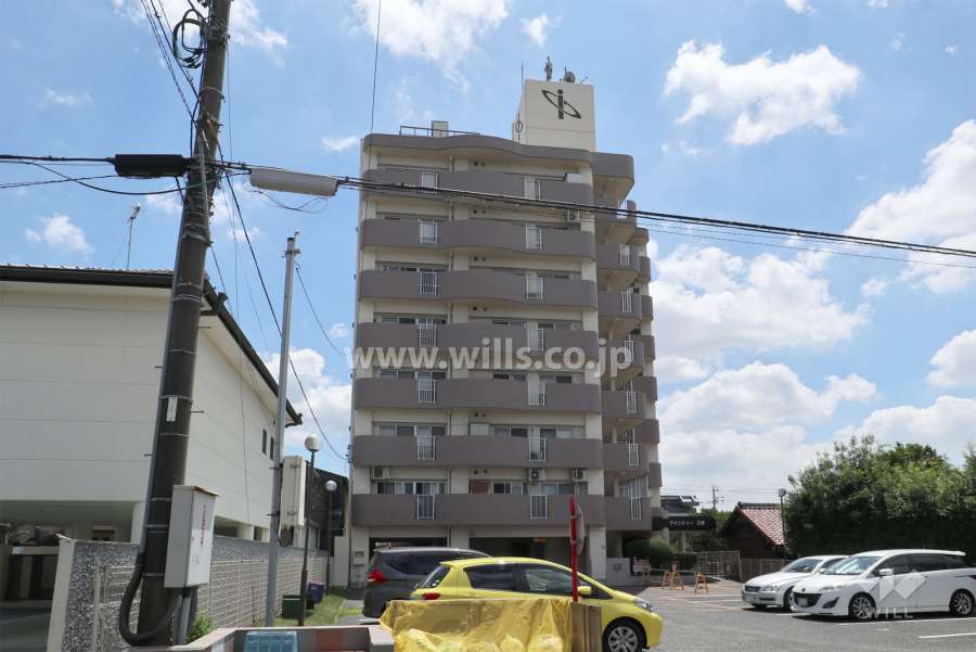 アメニティ三郷の外観（北側から）