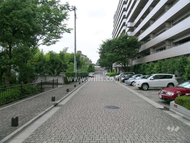 敷地内の駐車場