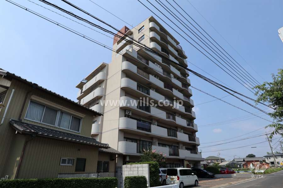 アメニティ尾張旭の外観（南側から）