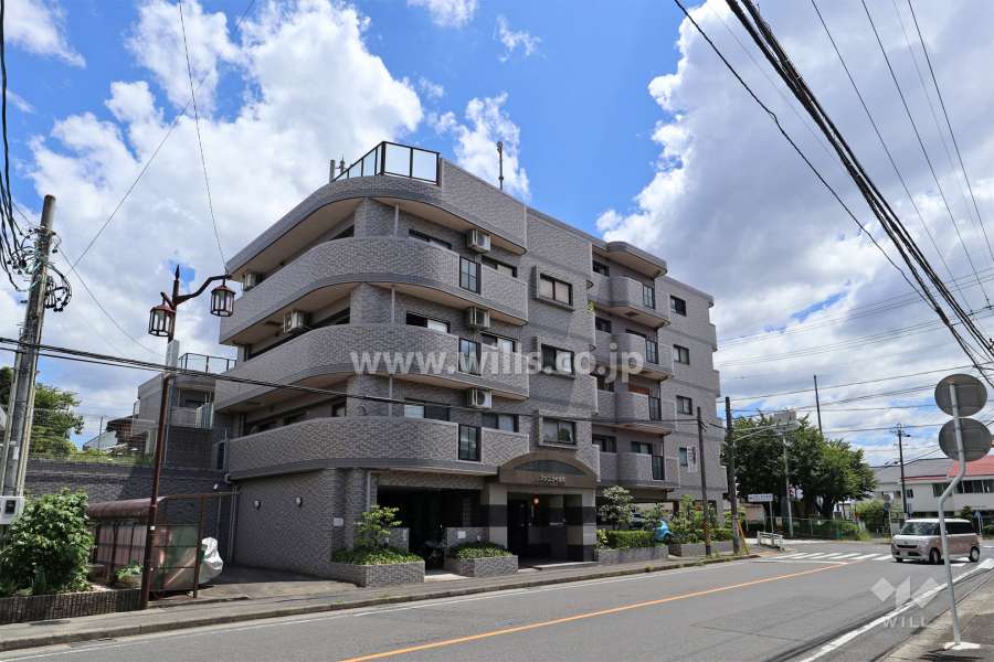 アメニティ緑町の外観（北西側から）