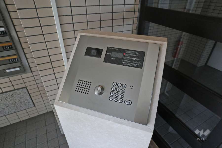 オートロックの操作盤