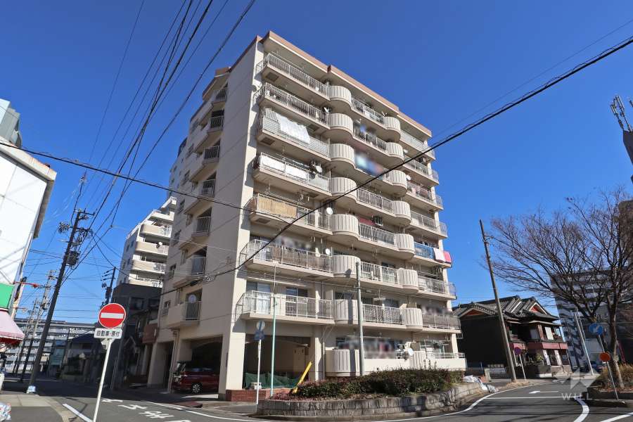 サンライズ港陽の外観（南西側から）