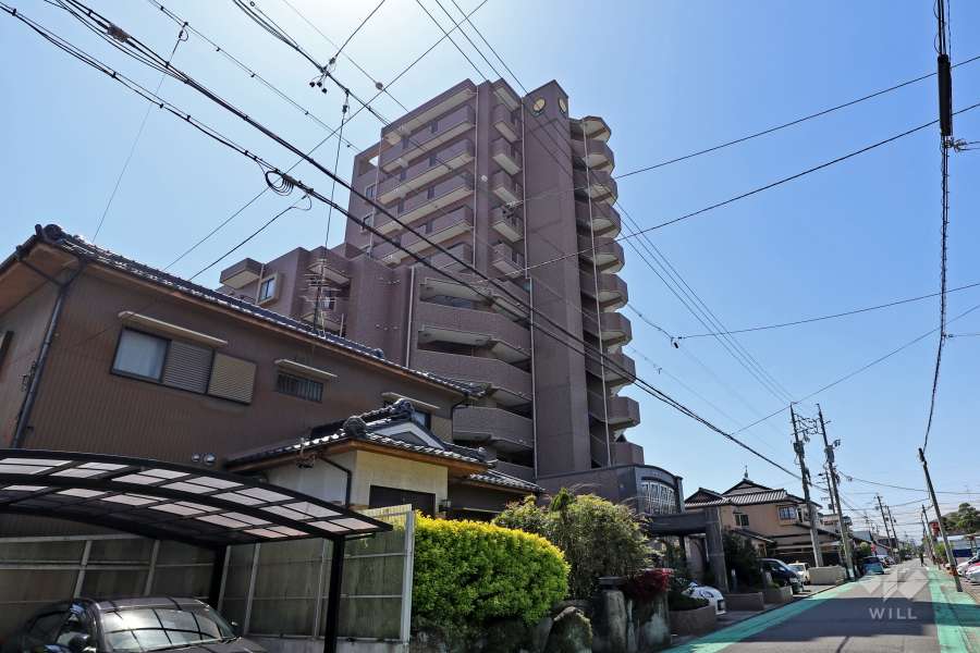 エスポア当知2の外観（北東側から）