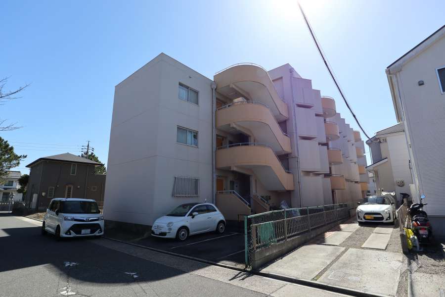 パレス春田野の外観（北西側から）