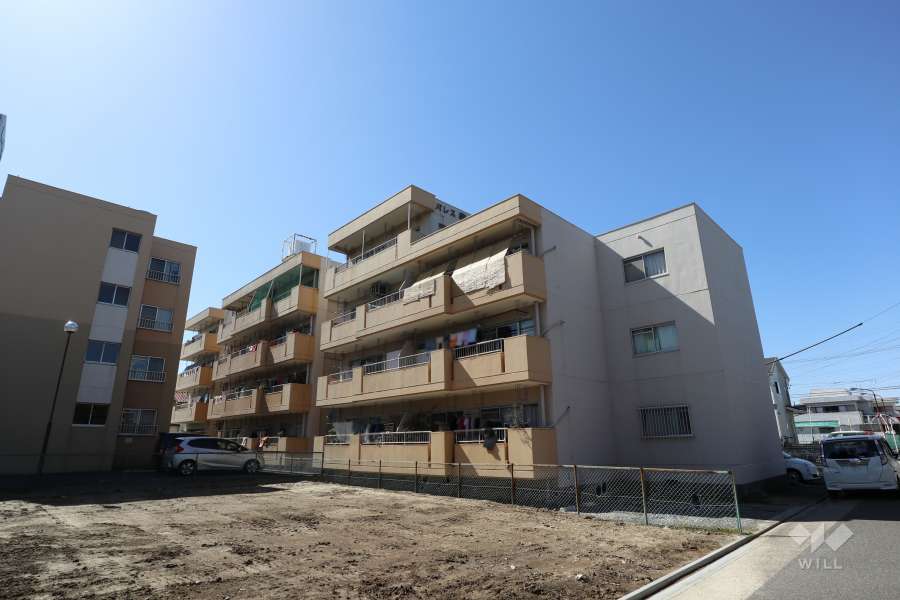 パレス春田野の外観（北東側から）