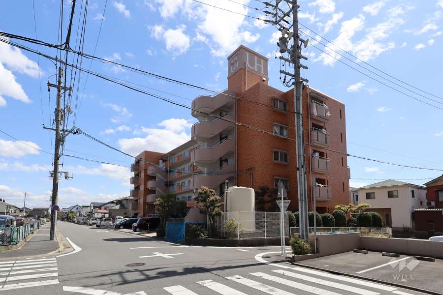 ユーハウス南陽の外観（北西側から）