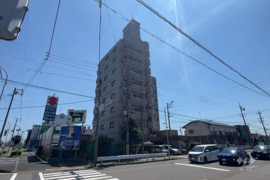 レインボー惟信の外観(北東側から)