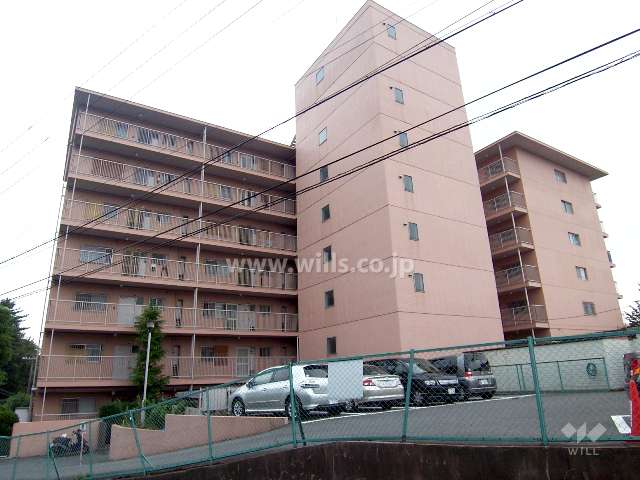 北摂マンションの外観（西側から）