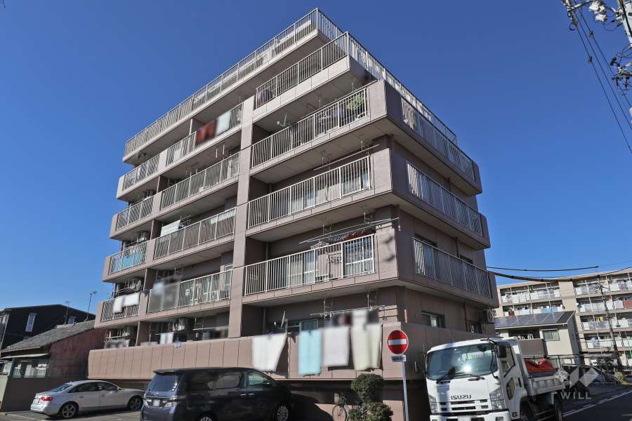 アベニュー正徳の外観（南側から）