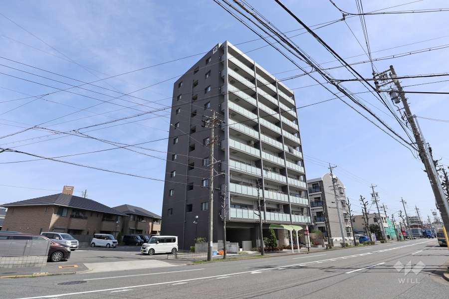 ロフティ荒子川公園の外観（北西側から）