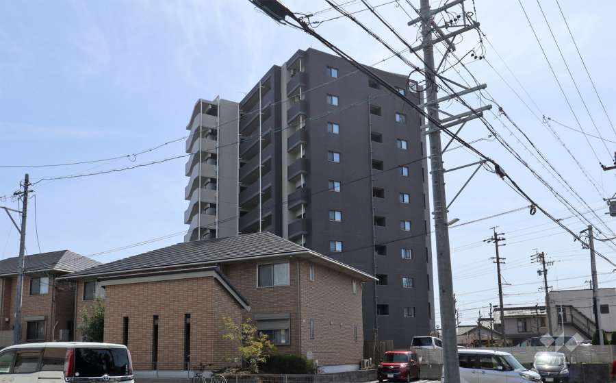 ロフティ荒子川公園の外観（北西側から）