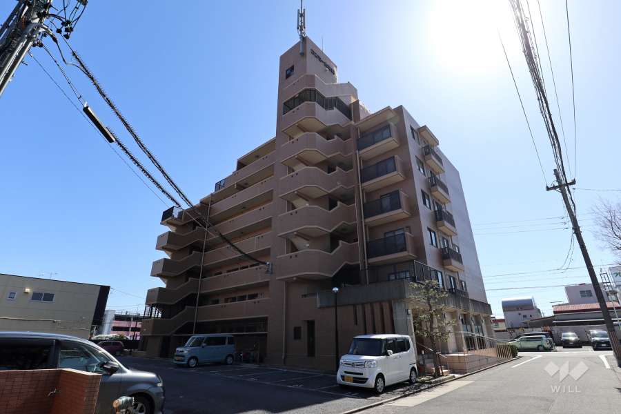 コンセール南陽の外観（北西側から）