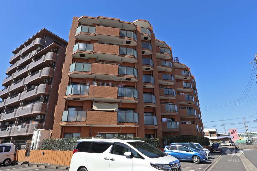 ライオンズマンション南陽町第2の外観（南東側から）