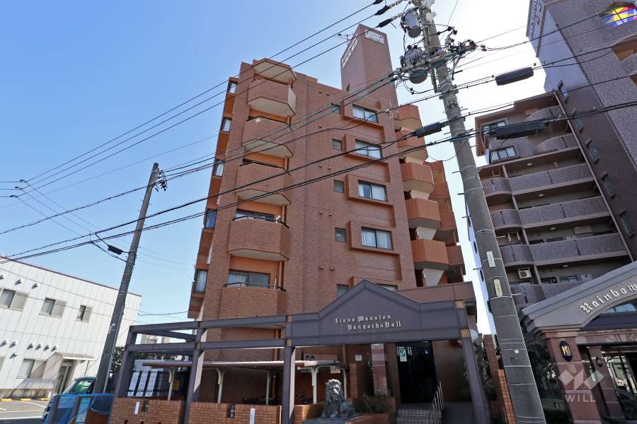 ライオンズマンション南陽町第2の外観（北西側から）