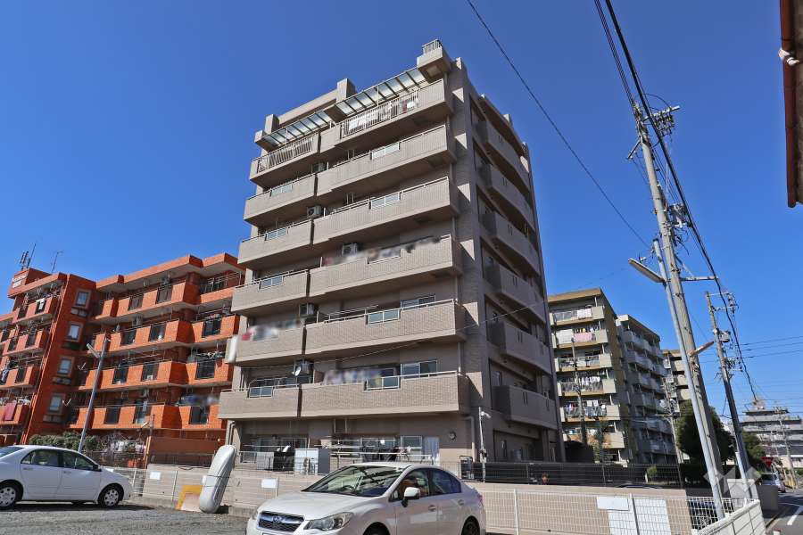 南陽壱番館の外観（南側から）