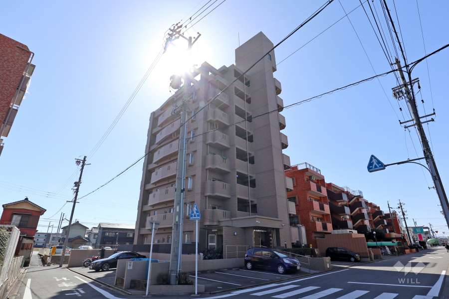 南陽壱番館の外観（北東側から）