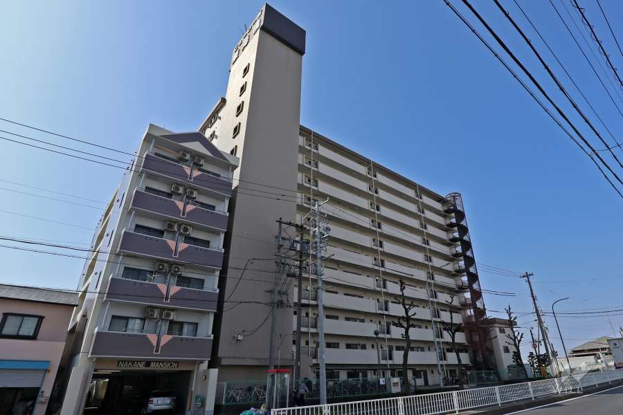 ニューコーポ東海橋の外観（北側から）