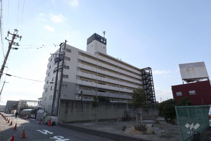 ニューコーポ竜宮の外観（北東側から）