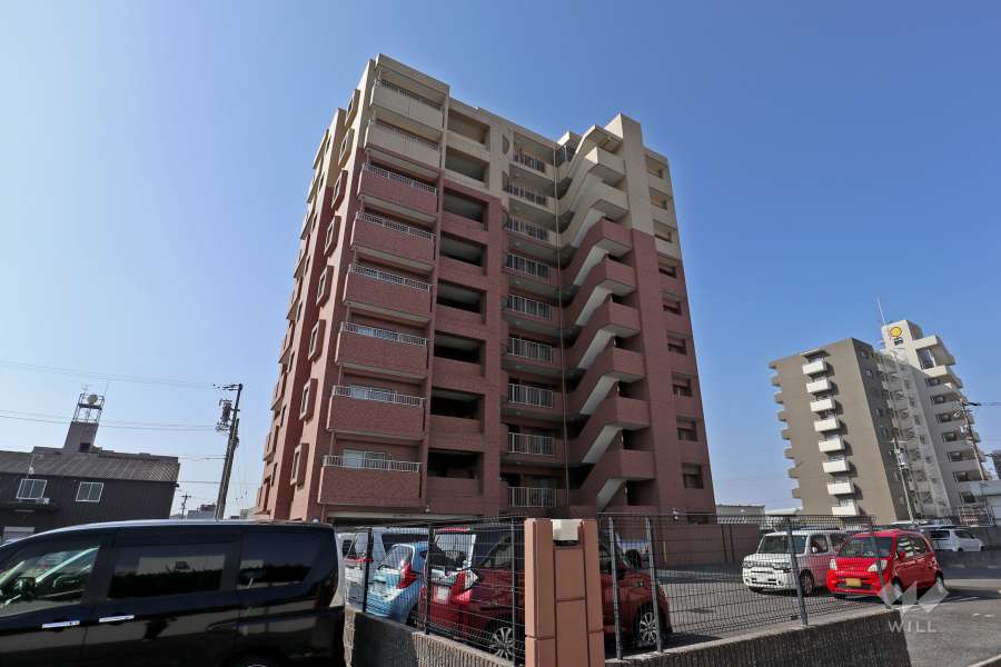 カルティア東海通2の外観（北側から）