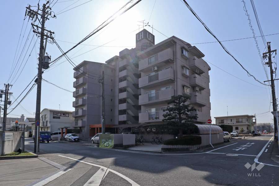 ユーハウス東海橋の外観（北西側から）