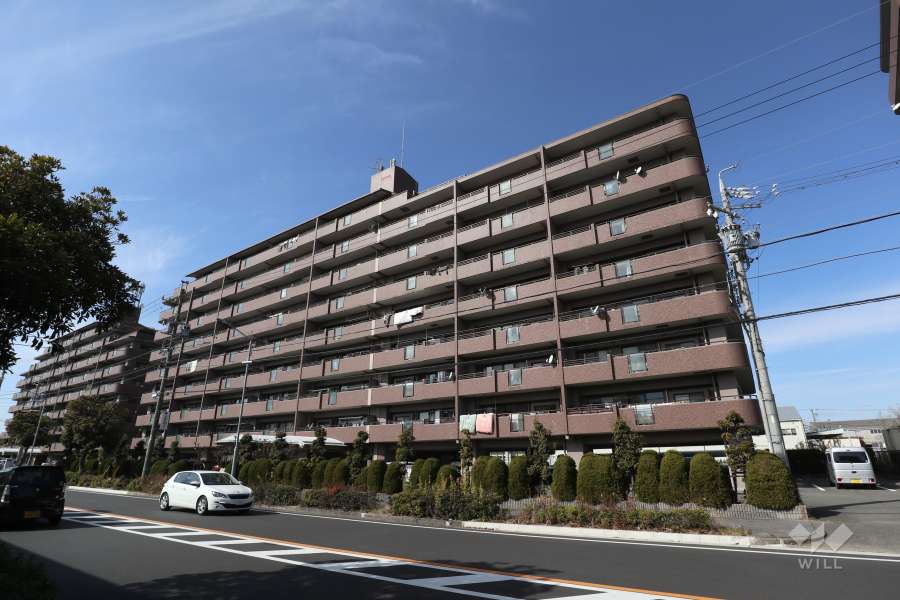 ラビデンス荒子川公園2番館の外観（南東側から）