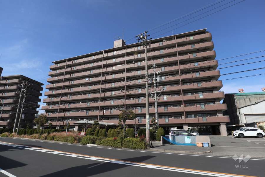 ラビデンス荒子川公園3番館の外観（南東側から）