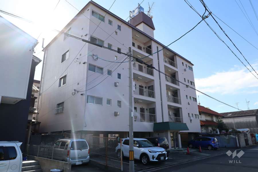 コーポ稲永の外観（北東側から）