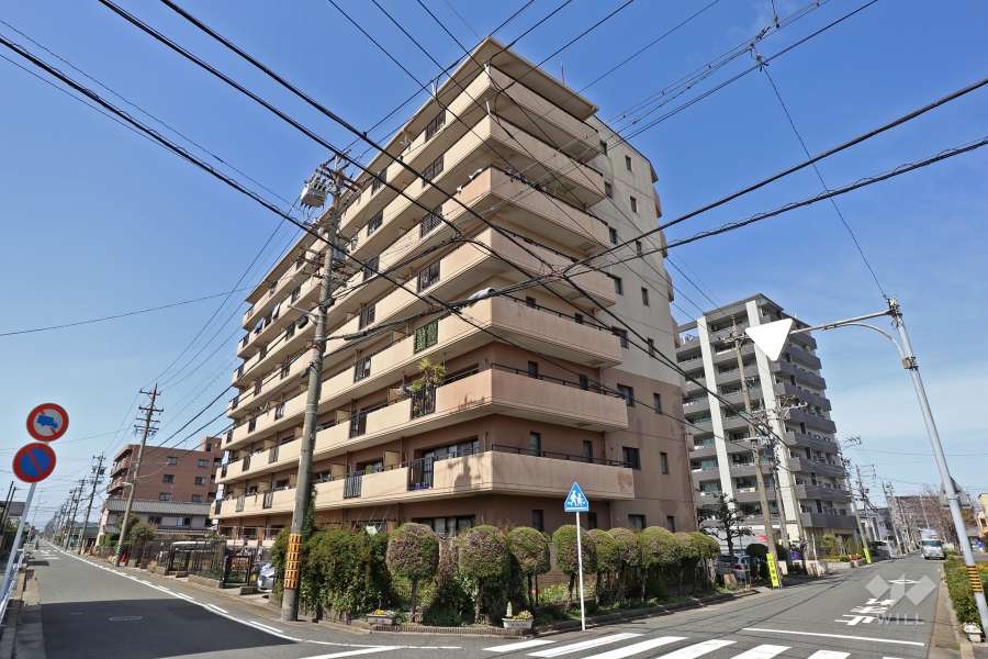 ラビデンス宝神の外観（南東側から）
