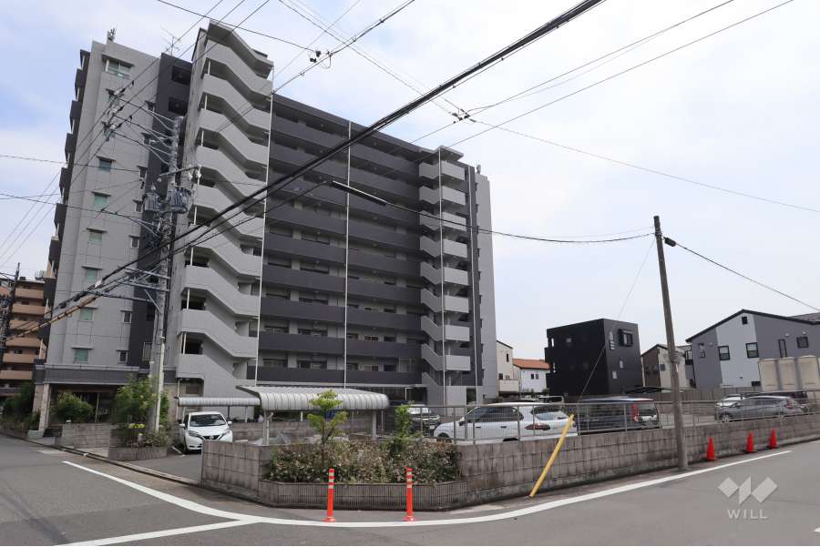 ロフティ宝神ファインステージの外観（北東側から）