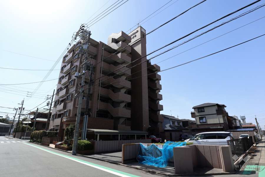 ライオンズマンション港西第2の外観（北東側から）