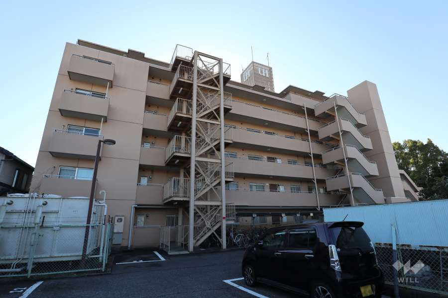 ユーハウス本宮の外観（北東側から）