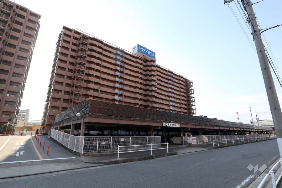 スペリアシティ名南アネックス4の外観（北東側から）