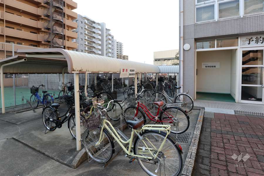 来客者用駐輪場