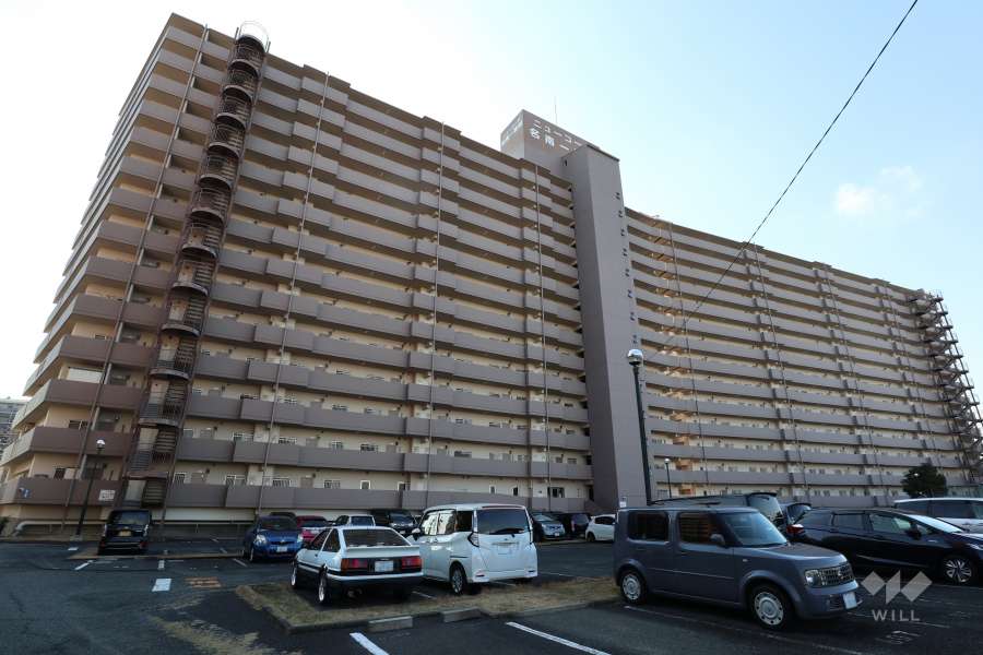 ニューコーポ名南1番館の外観（北東側から）