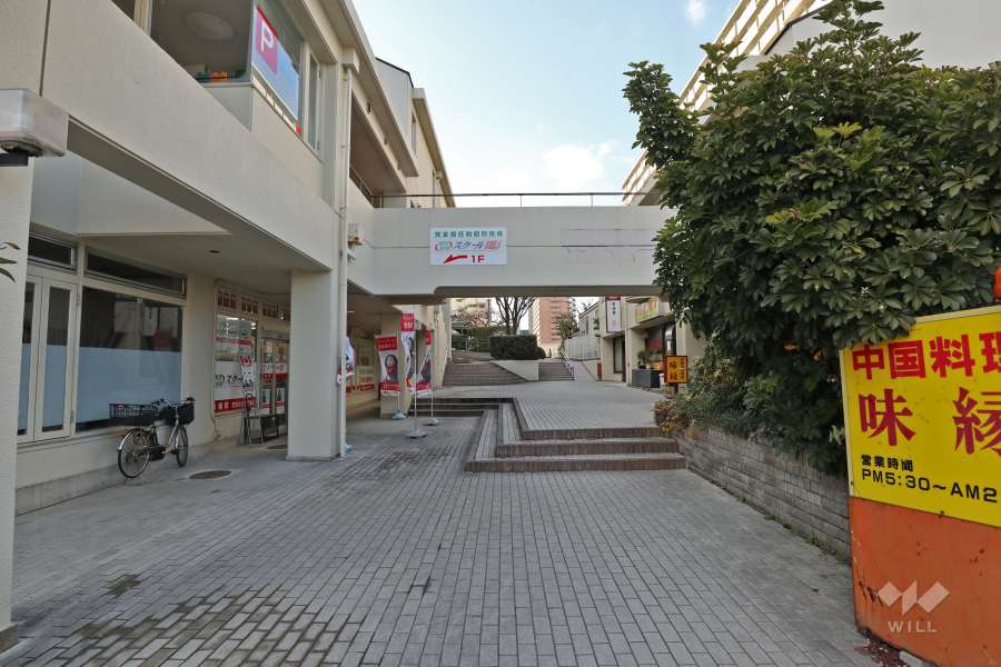 店舗へのアプローチ