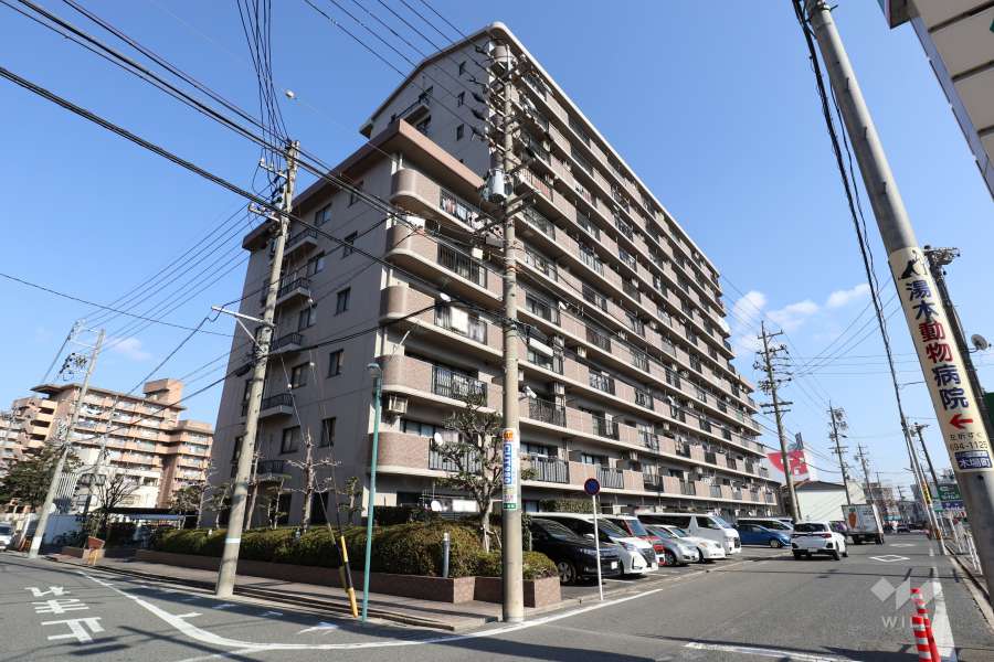 バンベール木場の外観（南西側から）