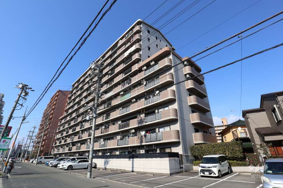 バンベール木場の外観（南東側から）