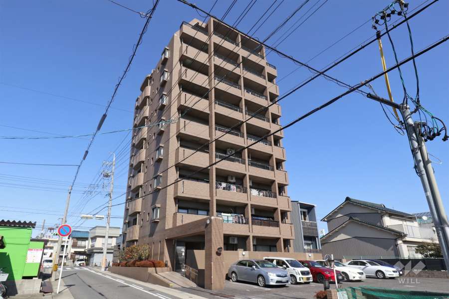 ラヴィアーレ喜多山の外観（南西側から）