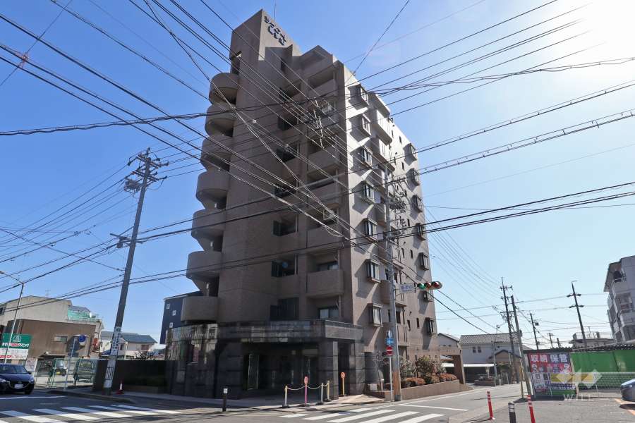 ラヴィアーレ喜多山の外観（北西側から）