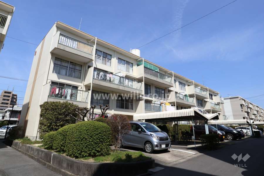 大森西住宅11号棟の外観（南西側から）